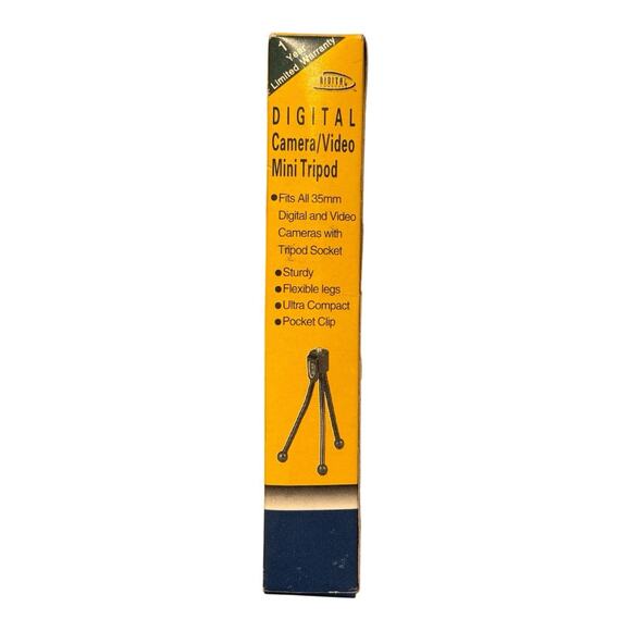 New in Box Digital Concepts TR-023 Camera/Video Mini Tripod - Picture 1 of 3